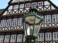 Die Altstadt der Landeshauptstadt Hannover - ein historisches Fachwerkhaus in der Burgstrasse