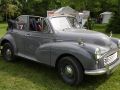 Die Cabrio-Limousine des Morris Minor Series II, Convertible genannt, der Baujahre 1952 bis 1956.