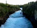 Huka Falls - die Wasserfälle nahe Taupo auf der Nordinsel Neuseelands