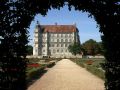 Güstrow - das Residenzschloss im Renaissance-Stil, zweite Hauptresidenz der Mecklenburger Herzöge im 16. und 17. Jahrhundert