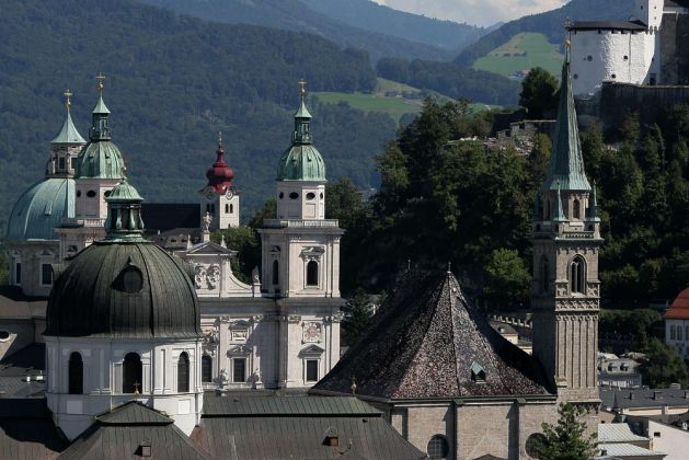 Salzburg - die Mozart- und Festspiel-Stadt an der Salzach