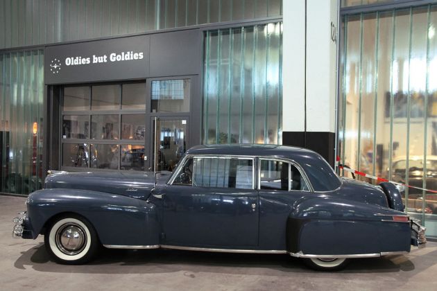Lincoln Continental Zephyr Club Coupe, Baujahr 1948 - 4,8-Liter Flathead-V12-Seitenventilmotor, 125 PS bei 3.600 U/min Lincoln Continental Zephyr Club Coupe, Baujahr 1948 - 4,8-Liter Flathead-V12-Seitenventilmotor, 125 PS bei 3.600 U/min