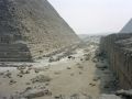 Giseh - Felsengräber hinter der Chephren-Pyramide