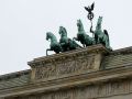 Bundeshauptstadt Berlin - die 'Quadriga' auf dem Brandenburger Tor