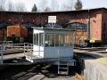 Das Eisenbahnmuseum Schwarzenberg im Erzgebirge - die 18-Meter-Drehscheibe