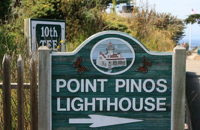 Point Pinos Lighthouse - Pacific Grove bei Monterey.Kalifornien