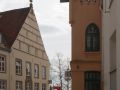 Bremen-Vegesack - die historische Fassade des Hotels 'Havenhus'