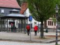 Friedrichroda im Thüringer Wald - der Heilwasser Trink-Pavillon am Marktplatz