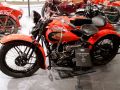 Top Mountain Motorcycle Museum - Harley-Davidson VLE Gespann, Baujahr 1935 – 1200 ccm, 36 PS