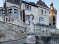 Quedlinburg - das Schlosshotel 'Zum Markgrafen' und der Sternkiekerturm
