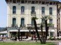 Saló, Lago di Garda - die Bar Bellavista an der Piazza Giuseppe Zanardelli