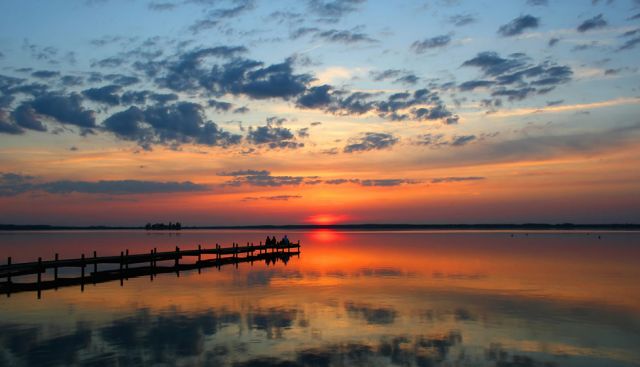 Sonnenuntergang am Steinhuder Meer Sonnenuntergang am Steinhuder Meer