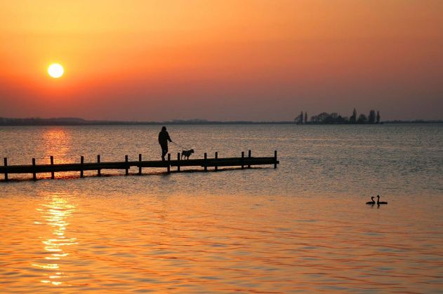 Sonnenuntergang am Steinhuder Meer Sonnenuntergang am Steinhuder Meer