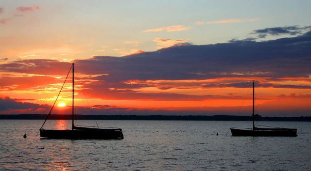 Sonnenuntergang am Steinhuder Meer Sonnenuntergang am Steinhuder Meer