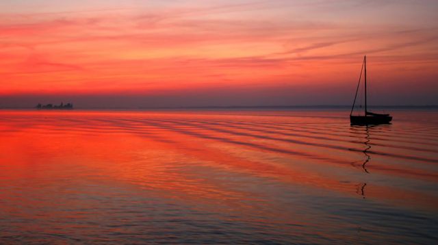 Sonnenuntergang am Steinhuder Meer Sonnenuntergang am Steinhuder Meer