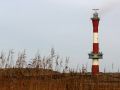 Leuchttürme deutsche Nordseeküste - Nordseeinsel Wangerooge - neuer Leuchtturm Wangerooge, kombinierter Leucht- und Radarturm - Ostfriesische Inseln, Niedersachsen