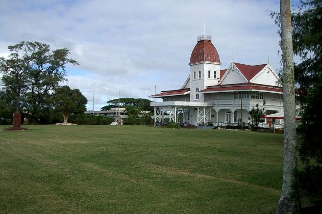 Der alte Königspalast in Nuku' Alofa auf Tongatapu
