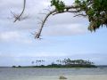 Insel Pangaimotu - Blick auf Makaha&#039;a Island