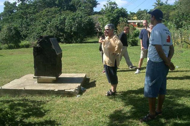 Tongatapu im Königreich Tonga - Captain Cooks Landing Site in der Nähe des Dorfes Mu'a an der Ostküste von Tongatapu Tongatapu im Königreich Tonga - Captain Cooks Landing Site in der Nähe des Dorfes Mu'a an der Ostküste von Tongatapu