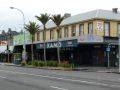 Historische Bauten in der Karangahape Road, auch K&#039; Road genannt - Auckland, Neuseeland