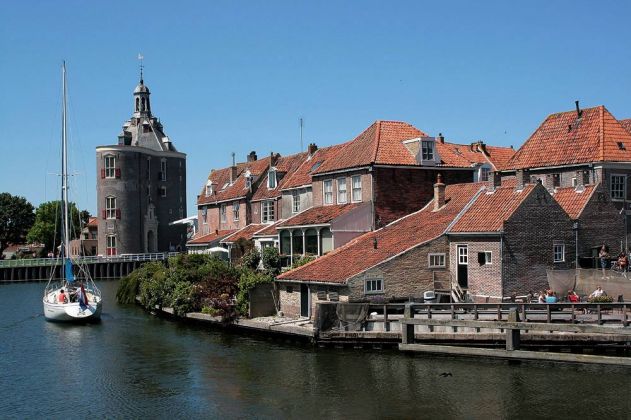 Reisetipp Ijsselmeer Holland - Enkhuizen, Altstadt mit Drommedaristoren