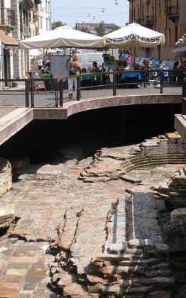 Städtereise Verona - Ausgrabungen aus der Römerzeit