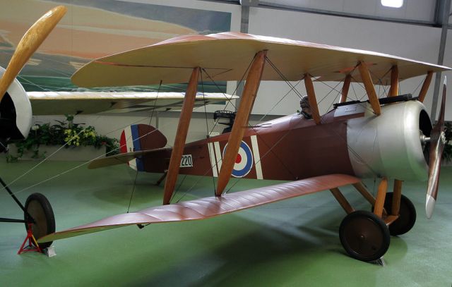 Sopwith F 1 , Luftfahrtmuseum Hannover-Laatzen