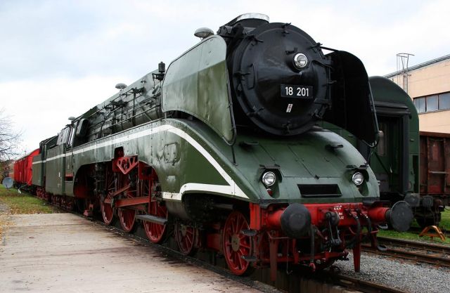 Dampflokwerk Meiningen - 18 201 - die derzeit schnellste Dampflok der Welt in Meiningen zu Gast Dampflokwerk Meiningen - 18 201 - die derzeit schnellste Dampflok der Welt in Meiningen zu Gast