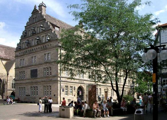 Das Hochzeitshaus in Hameln an der Weser Das Hochzeitshaus in Hameln an der Weser