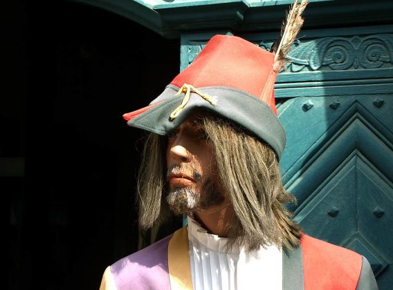 Noch ein Rattenfänger - Oster-Strasse, Hameln an der Weser Noch ein Rattenfänger - Oster-Strasse, Hameln an der Weser