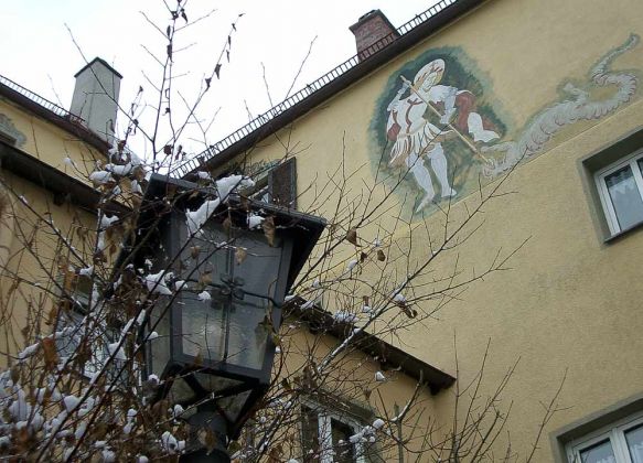 Das Franziskaner-Kloster in Füssen im Ostallgäu Das Franziskaner-Kloster in Füssen im Ostallgäu