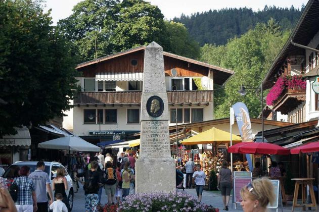 Schönau, Ortsteil Königssee - Luitpold-Denkmal am Bootsanleger Schönau, Ortsteil Königssee - Luitpold-Denkmal am Bootsanleger