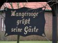 Willkommen am Bahnhof - Wangerooge grüsst seine Gäste! - Nordseeinsel Wangerooge
