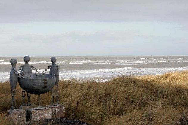 Nordseeinsel Wangerooge - Obere Strandpromenade Nordseeinsel Wangerooge - Obere Strandpromenade