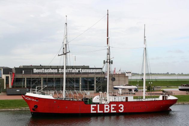 Museumshafen - Schifffahrtsmuseum Bremerhaven, Feuerschiff Elbe 3