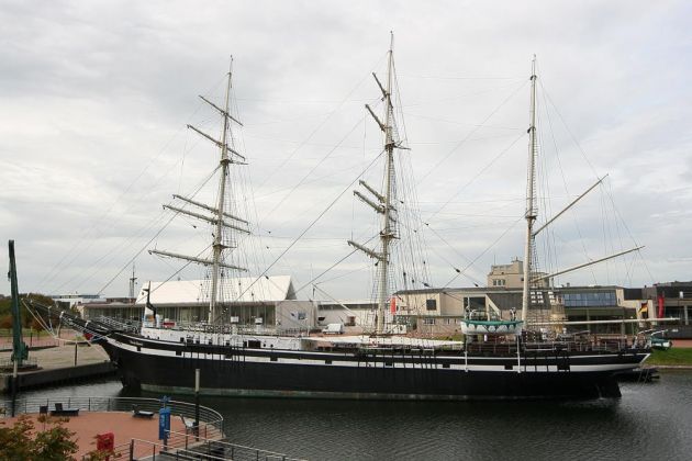 Restaurant-Schiff Dreimast-Bark 'Seute Deern' - Museumshafen des Schifffahrtsmuseums Bremerhaven 