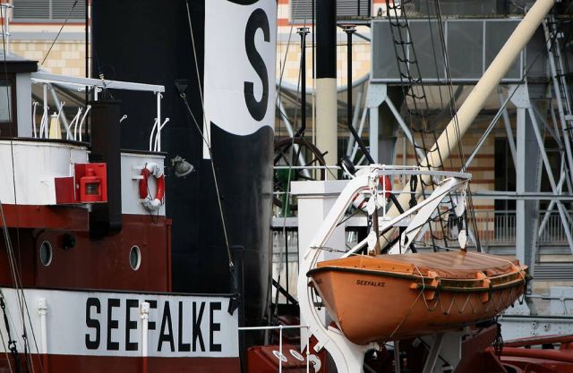 Bergungsschlepper Seefalke, Museumshafen - Schifffahrtsmuseum Bremerhaven Bergungsschlepper Seefalke, Museumshafen - Schifffahrtsmuseum Bremerhaven
