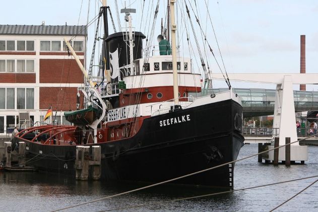 Bergungsschlepper Seefalke, Museumshafen - Schifffahrtsmuseum Bremerhaven Bergungsschlepper Seefalke, Museumshafen - Schifffahrtsmuseum Bremerhaven