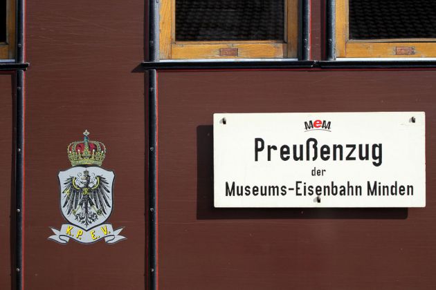 Museums-Eisenbahn Minden - Preussenzug Museums-Eisenbahn Minden - Preussenzug