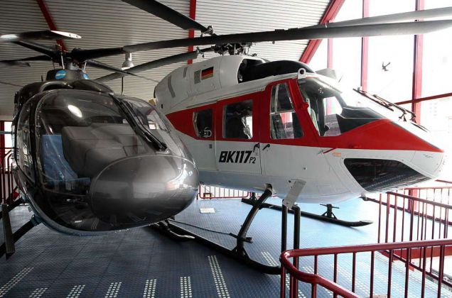 BK 117 - Hubschraubermuseum Bückeburg