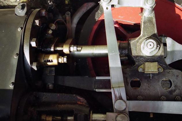 Die Kastendampflok Plettenberg - der Zylinder der Dampfmaschine Die Kastendampflok Plettenberg - der Zylinder der Dampfmaschine