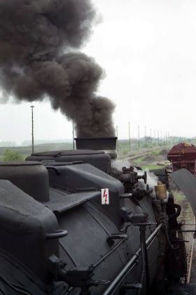 Traditionsbahnbetriebswerk Staßfurt - die schwere Güterzug-Dampflokomotive 44 1486 Traditionsbahnbetriebswerk Staßfurt - die schwere Güterzug-Dampflokomotive 44 1486