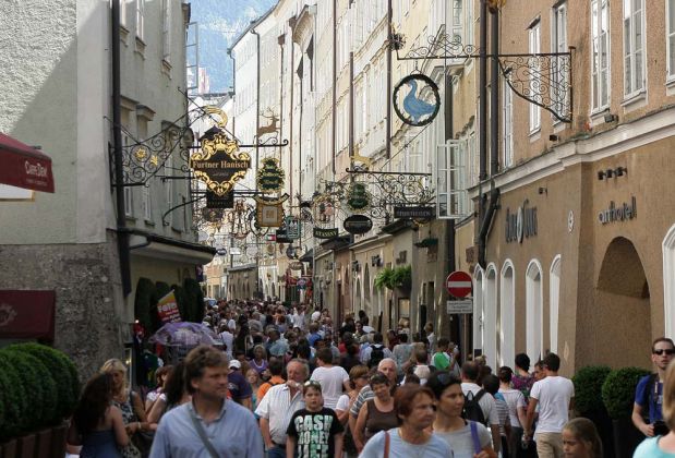 Salzburg, die Mozart- und Festspiel-Stadt an der Salzach - eine Städtereise Salzburg, die Mozart- und Festspiel-Stadt an der Salzach - eine Städtereise