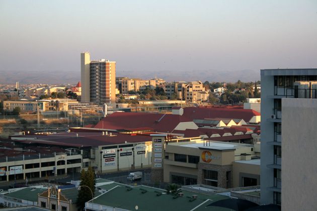 Das Einkaufzentrum Wernhil Park - Windhoek, Namibia