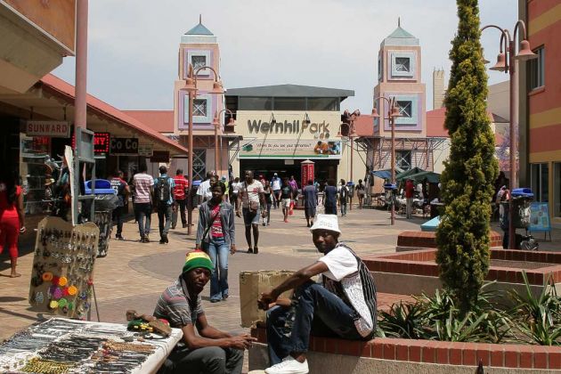 Das Einkaufzentrum Wernhil Park - Windhoek, Namibia