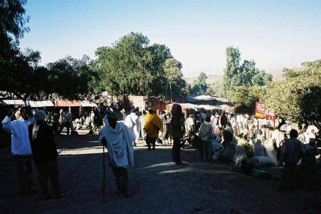 Felsenkirchen in Lalibela - Äthiopien Felsenkirchen in Lalibela - Äthiopien