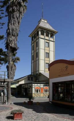 Das Woermann-Haus in der Bismarck-Street in Swakopmund Das Woermann-Haus in der Bismarck-Street in Swakopmund