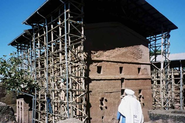 Felsenkirchen in Lalibela - Äthiopien Felsenkirchen in Lalibela - Äthiopien