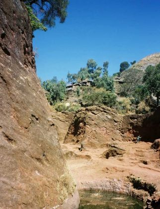 Felsenkirchen in Lalibela - Äthiopien Felsenkirchen in Lalibela - Äthiopien