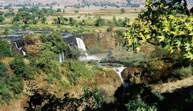 Tis Issat - Blue Nile Falls - die Wasserfälle des Blauen Nils Tis Issat - Blue Nile Falls - die Wasserfälle des Blauen Nils